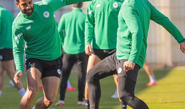Konyaspor&#039;da, Hatayspor maçı hazırlıkları sürüyor