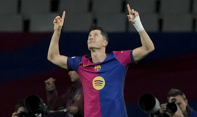 Lewandowski, Şampiyonlar Ligi'nde 100 gol barajını geçti