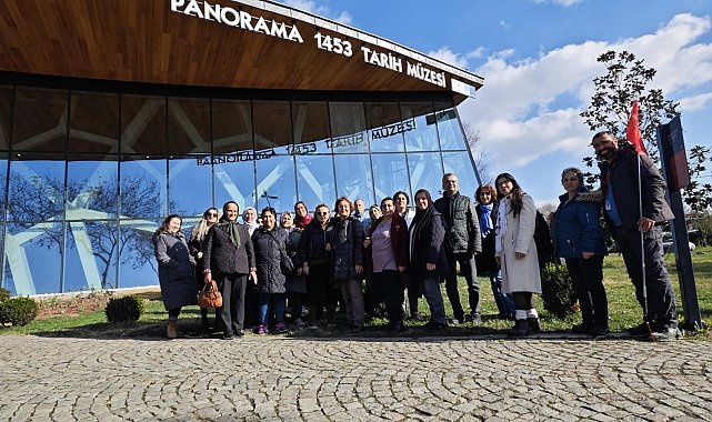 Maltepeliler dünyanın ilk tam panoramik müzesini ziyaret etti