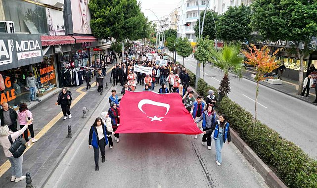 Manavgat'ta 'Toprağa Saygı Yürüyüşü'
