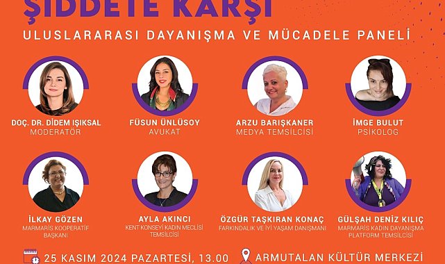 Marmaris&#039;te kadına yönelik şiddete karşı panel düzenlenecek