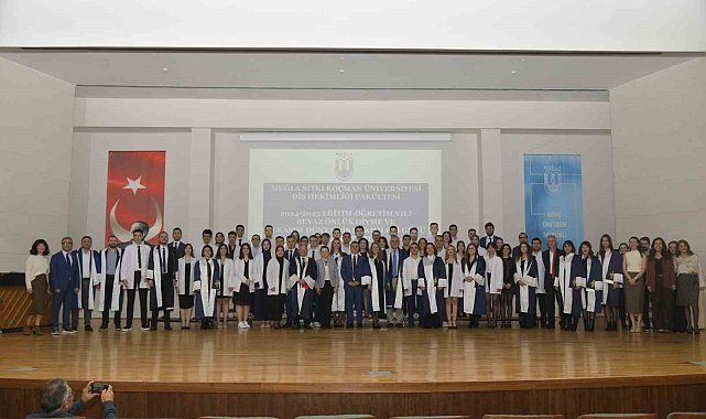 MSKÜ'de Diş Hekimi Adayları beyaz önlüklerini giydi