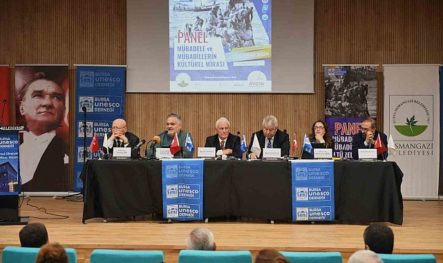 Mübadele ve mübadillerin kültürel mirası Osmangazi'de konuşuldu