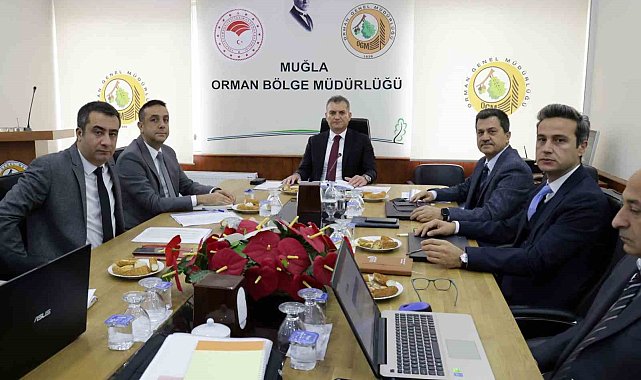 Muğla Orman Bölge Müdürlüğü'nde değerlendirme toplantısı düzenlendi