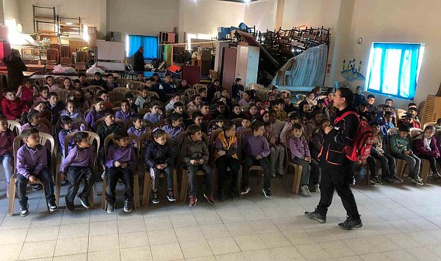 Muğla'da öğrencilere afet farkındalık eğitimi verildi