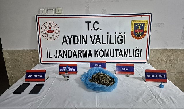 Nazilli'de uyuşturucu operasyonu: 3 gözaltı