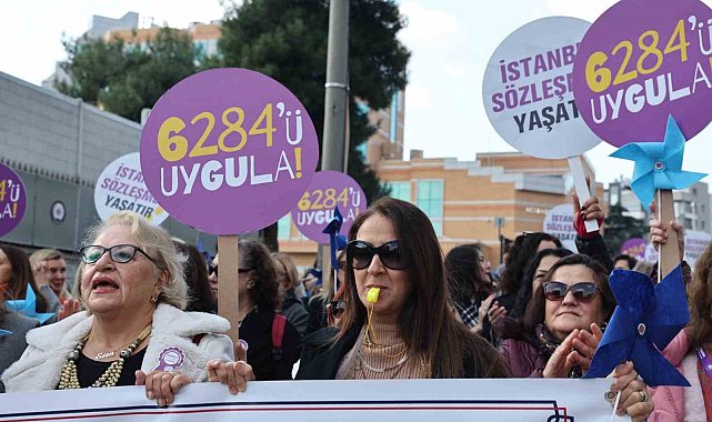 Nilüferli kadınlardan şiddete karşı tek ses