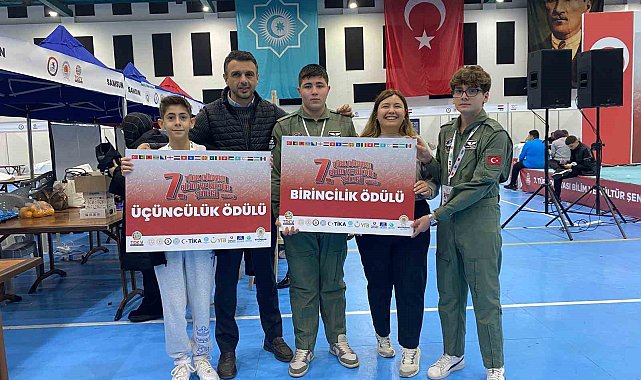 Okuldan birincilik ve üçüncülük başarısı