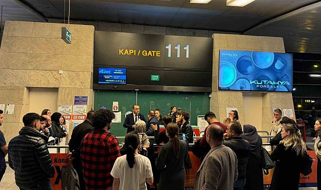 Ordu-Giresun uçuşunda rötar krizine yolcular tepki gösterdi