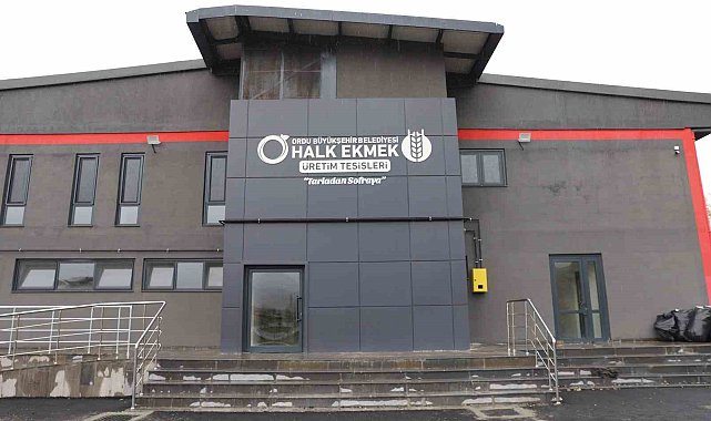 Ordu'da halk ekmek fabrikası açılıyor