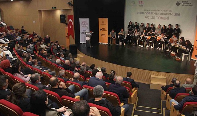 Ordu&#039;da Öğretmen Akademileri&#039;nin açılış programı düzenlendi