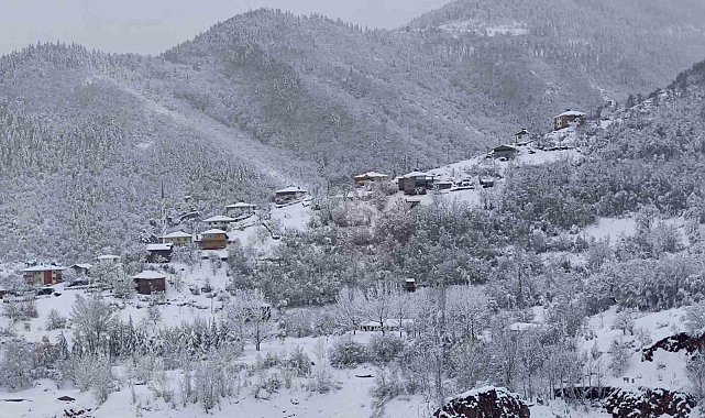 Ordu'nun 16 ilçesinde eğitime kar engeli