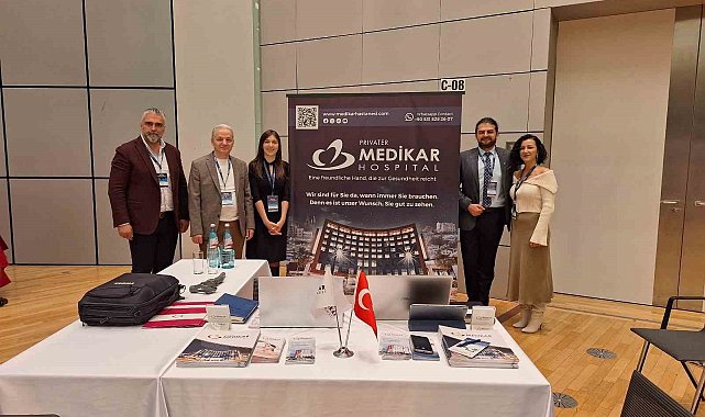 Özel Medikar Hastanesi Almanya'da fuara katıldı