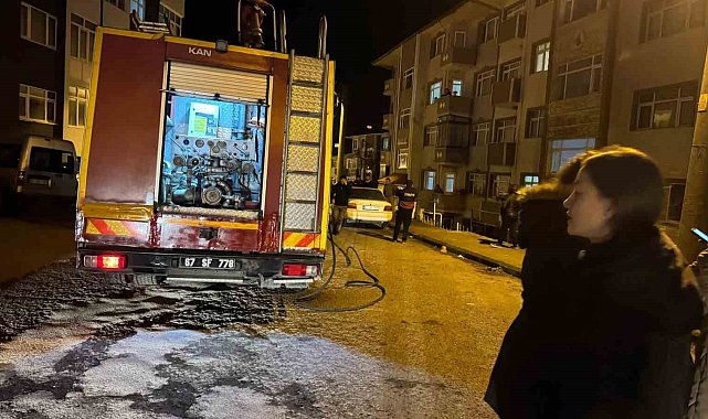 Park halindeki araç, sahibi vefat ettikten 1 ay sonra yandı