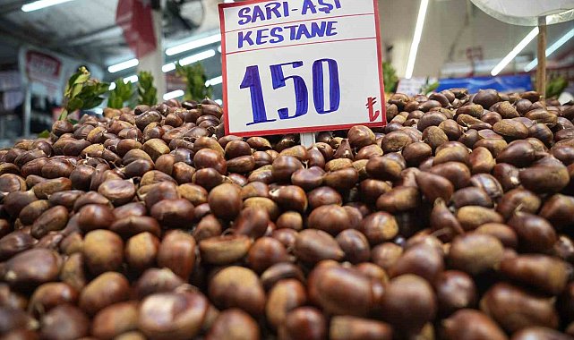 Pazarda Çin kestanesinin yerini yerli kestane aldı