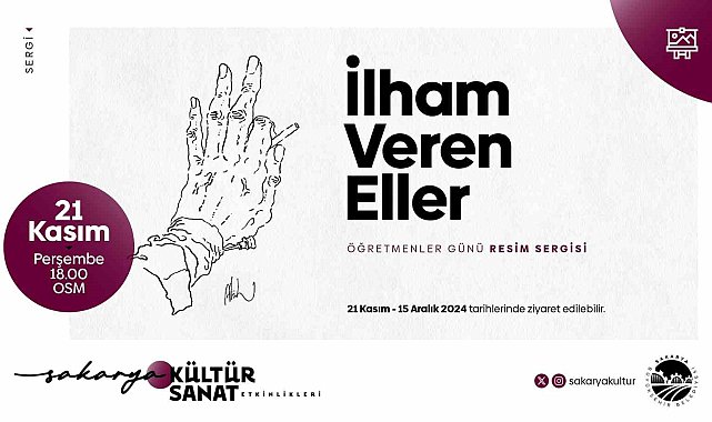 "İlham Veren Eller" resim sergisi OSM'de kapılarını açıyor