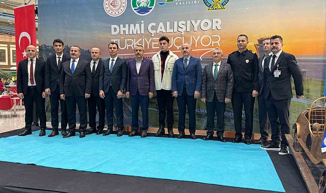 Rize-Artvin Havalimanı'nda 1 milyonuncu yolcuya süpriz