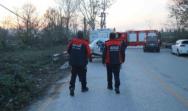 Sakarya Nehri üzerinde hareketli dakikalar: Ekipler seferber oldu