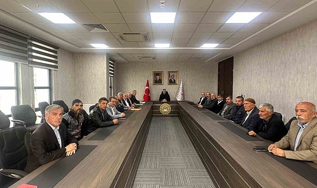 Samsat'ta birlik meclis toplantısı yapıldı