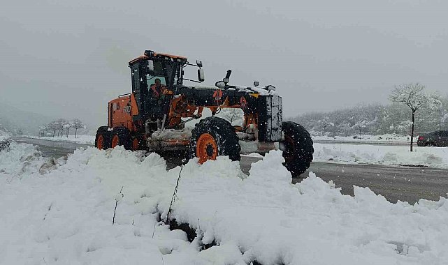 Samsun'da kar yağışı etkili oldu