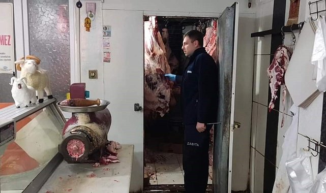 Samsun'da kasaplara denetim