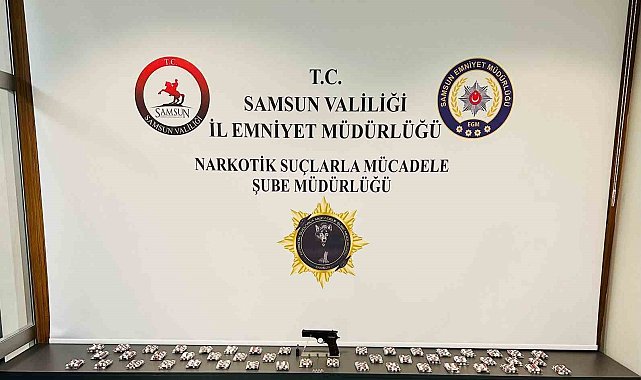 Samsun'da uyuşturucu operasyonu: 3 gözaltı
