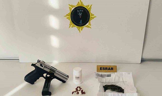 Samsun&#039;da uyuşturucu operasyonuna 2 gözaltı