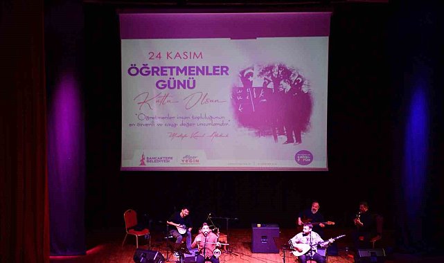 Sancaktepe'de Öğretmenler Gününe özel etkinlik
