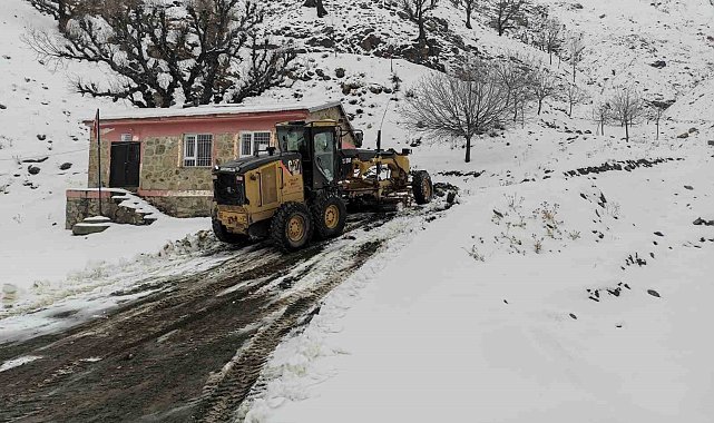 Sason'da kar nedeniyle eğitime 1 gün ara verildi