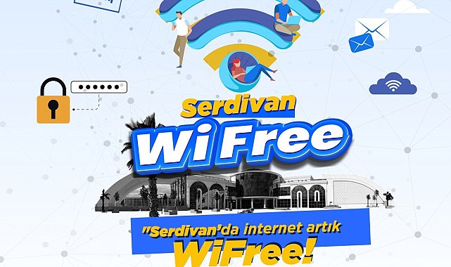 Serdivan&#039;da internet artık Wi-Free