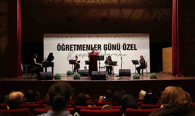Serdivan'da Öğretmenler Günü coşkusu