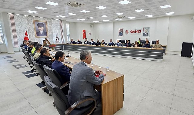 Siirt'te kışa hazırlık çalışmaları masaya yatırıldı