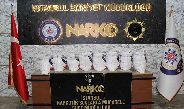 Silivri'de kaya tuzu içerisine zulalanmış 100 kilo uyuşturucu ele geçirildi