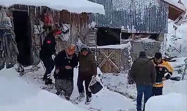 Sinop'ta hasta kurtarma operasyonu
