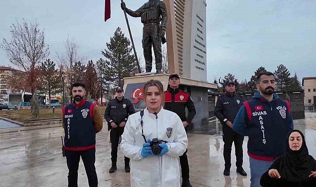 Sivas Emniyet Müdürlüğü'nden kadına yönelik şiddetle mücadele mesajı