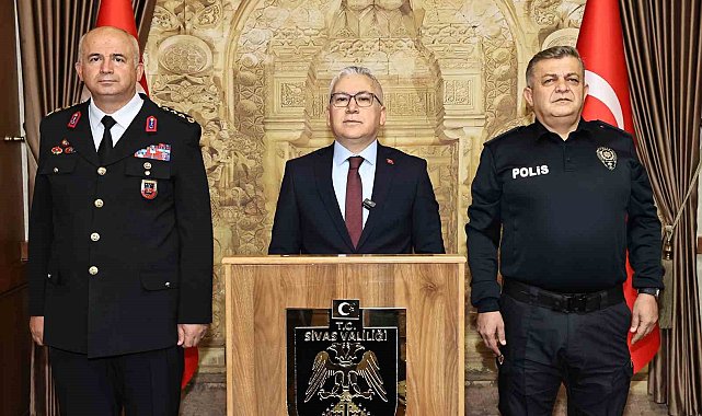 Sivas Valisi Yılmaz: " Olayların aydınlatma oranı yüzde 97"