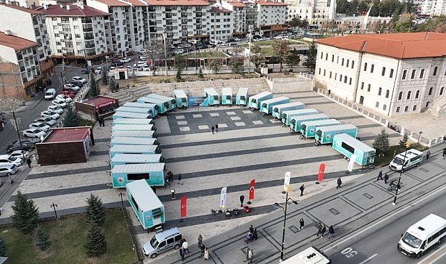 Sivas'ta mobil taziye araçları hizmete sunuldu