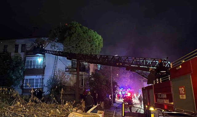 Söke'deki yangında üç kişi dumandan etkilendi