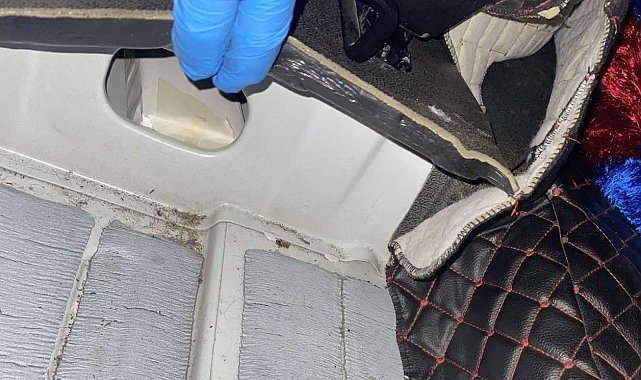 Tırın koltuk altına gizlenen 59 bin 810 euro komşuya kaldı