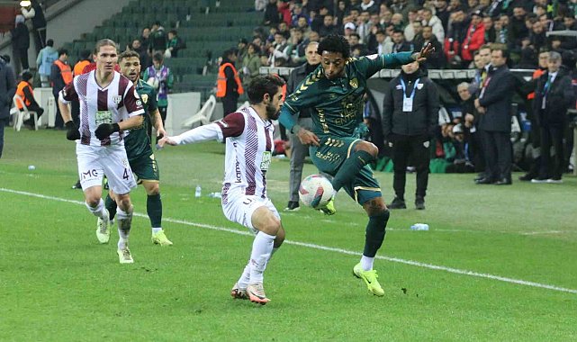 Trendyol 1. Lig: Kocaelispor: 2 - Bandırmaspor: 2