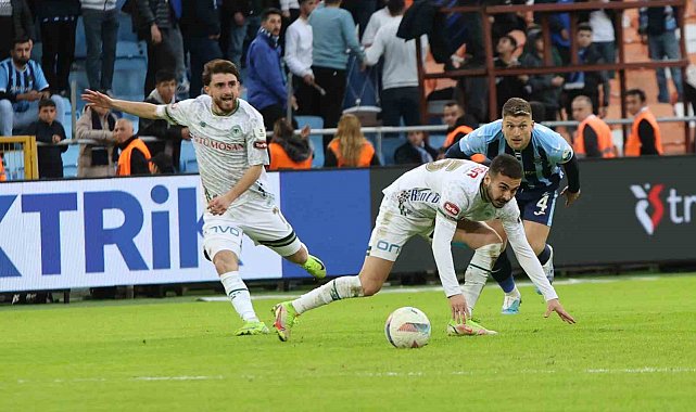Trendyol Süper Lig: Adana Demirspor: 0 - Konyaspor: 1