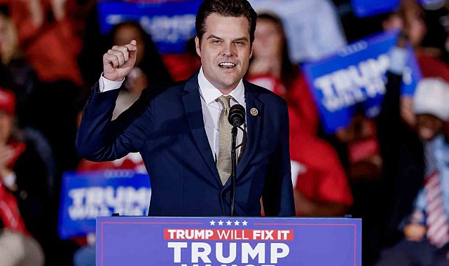 Trump'ın Adalet Bakanı adayı Matt Gaetz adaylıktan çekildi