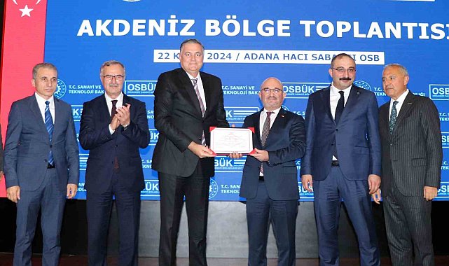 TSE'den Antalya OSB'ye Yeşil OSB belgesi