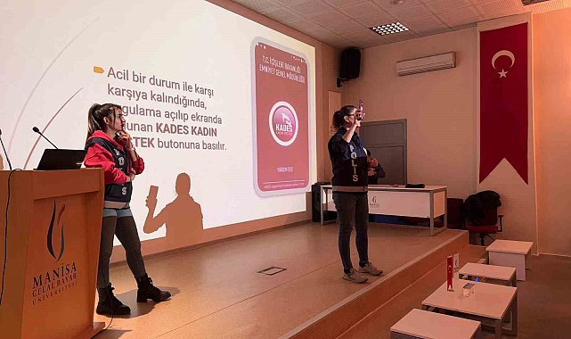 Turgutlu emniyetinden kadına yönelik şiddetle mücadele semineri