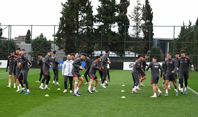 Ümit Milli Futbol Takımı, Sırbistan maçı hazırlıklarını tamamladı
