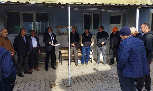 Uşak Tarım ve Orman Müdürlüğü çiftçilerle bir araya geldi