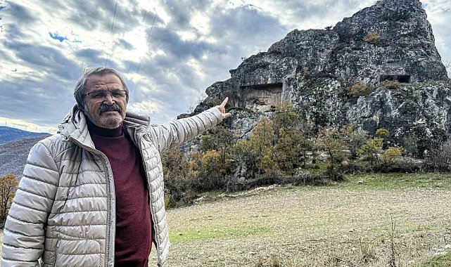 Yalnızlığa terk edilen 2 bin yıllık kale ve kaya mezarlar turizme kazandırılmayı bekliyor