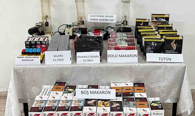 Yalova'da kaçak tütün operasyonu