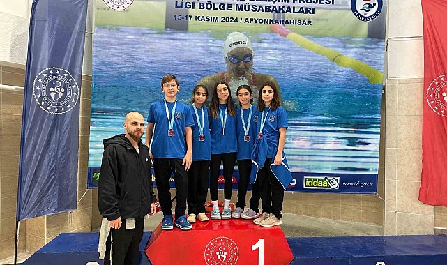 Yunusemreli yüzücüler Türkiye Şampiyonası biletini kaptı