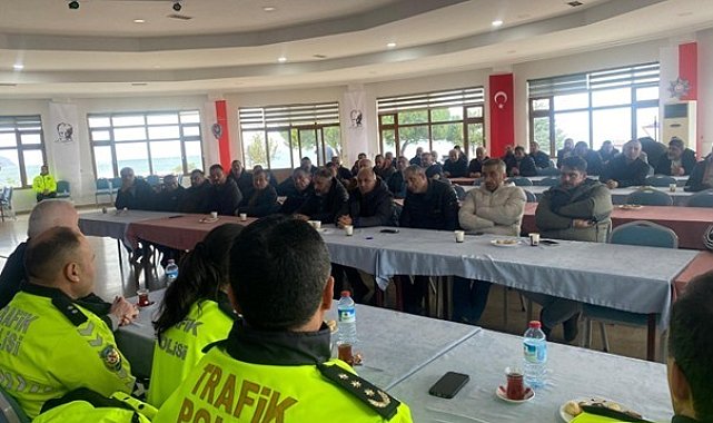 Zonguldak İl Emniyet Müdürlüğü'nden kış lastiği uyarısı